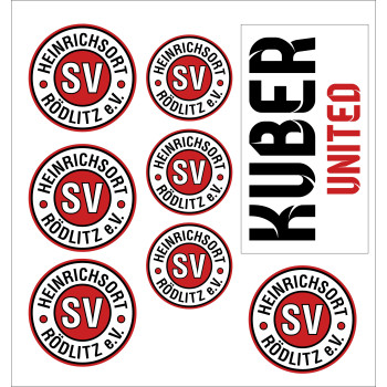 SV Heinrichsort / Rödlitz Aufkleberkarte