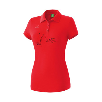 Poloshirt rot (Damen)