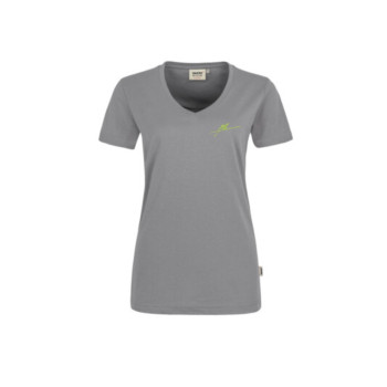 HAKRO Damen V-Shirt Mikralinar®