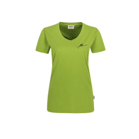 HAKRO Damen V-Shirt Mikralinar®