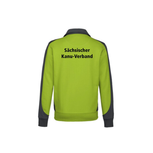 SKV Sweatjacke Contrast Herren grün