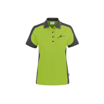 SKV Polo Shirt Contrast Damen grün