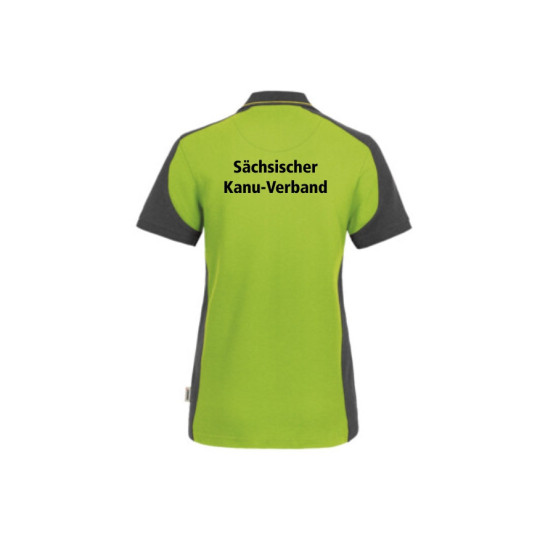 SKV Polo Shirt Contrast Damen grün