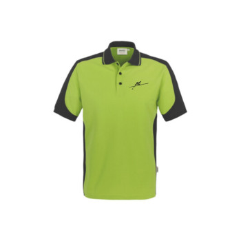SKV Polo Shirt Contrast Herren grün