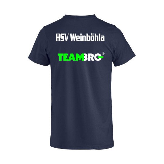 HSV Weinböhla Fanshirt Unisex navy