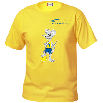 Kita Sportmäuse Chemnitz Baumwoll T-Shirt Junior gelb