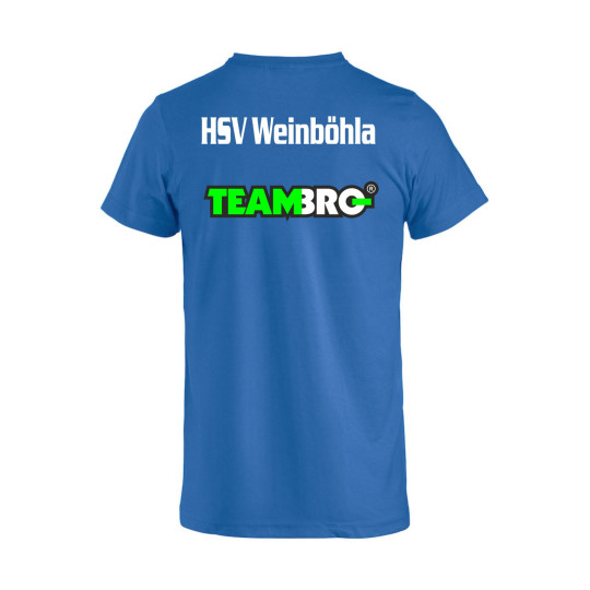 HSV Weinböhla Fanshirt Unisex blau