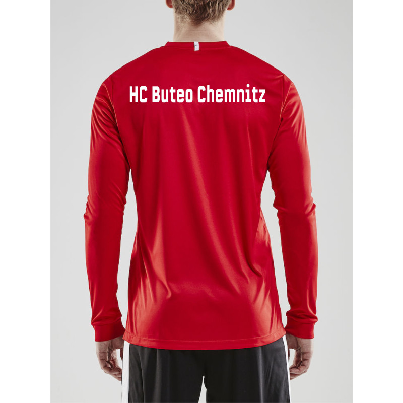 HC Buteo Chemnitz Squad Jersey Solid LS Junior rot