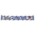 BSG Stahl Riesa Fanschal blau/weiss