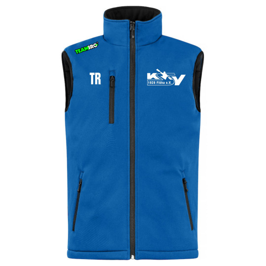 KSV Flöha Softshell Vest Herren