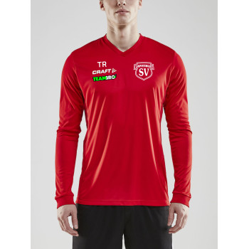 CRAFT Squad Jersey Solid LS Jr