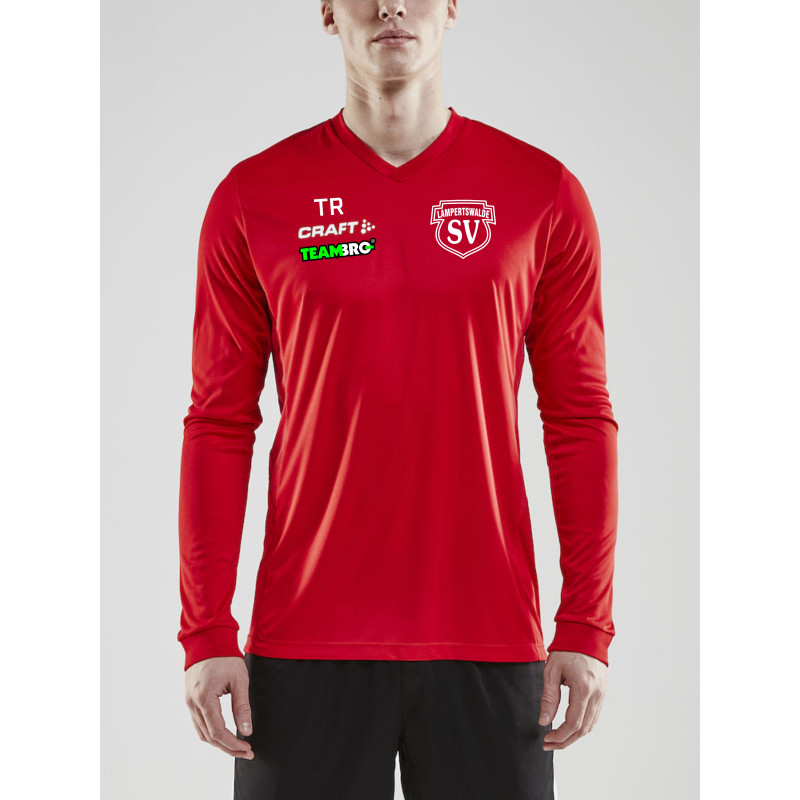 CRAFT Squad Jersey Solid LS Jr