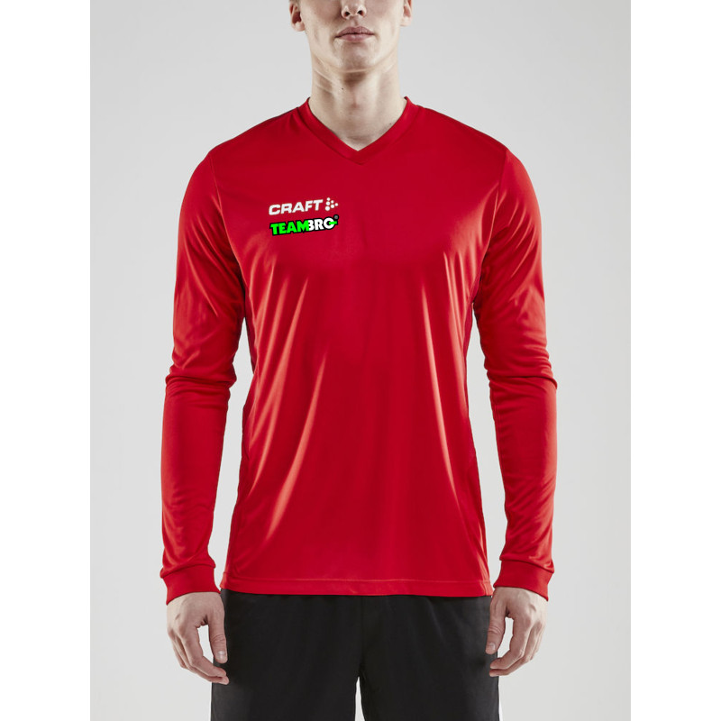 CRAFT Squad Jersey Solid LS Jr