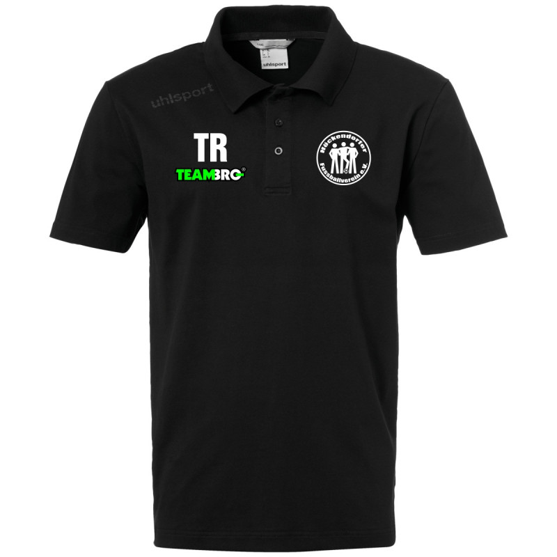 Höckendorfer FV Freizeit Polo Unisex schwarz
