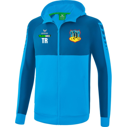 ERIMA Six Wings Trainingsjacke mit Kapuze Unisex
