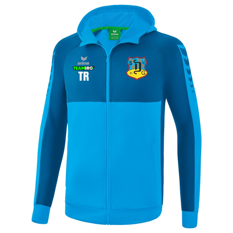 ERIMA Six Wings Trainingsjacke mit Kapuze Unisex