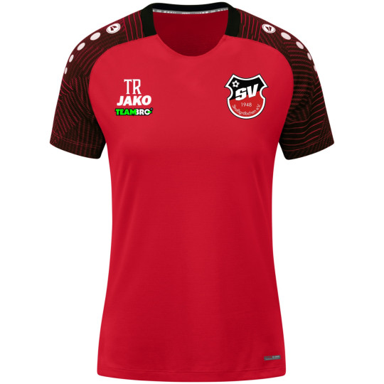 SV Straßgräbchen Damen T-Shirt rot/schwarz