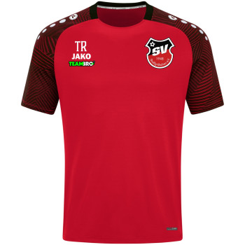 SV Straßgräbchen Herren T-Shirt rot/schwarz