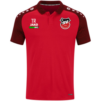 SV Straßgräbchen Herren Polo rot/schwarz