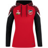 SV Straßgräbchen Damen Kaputzensweat rot/schwarz