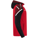 SV Straßgräbchen Herren Kapuzenjacke rot/schwarz