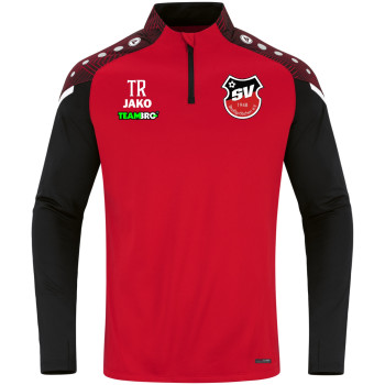 SV Straßgräbchen Herren Ziptop rot/schwarz