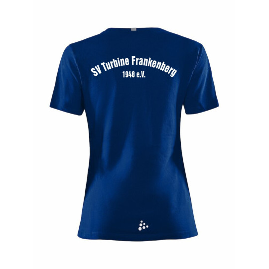 Turbine Frankenberg KANU Damen Function Tee blau