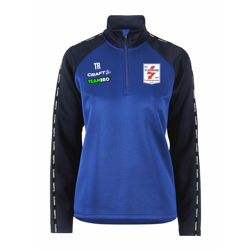 Turbine Frankenberg KANU Damen Halfzip blau/navy
