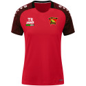 ESV Lok Wülknitz Damen T-Shirt rot/schwarz