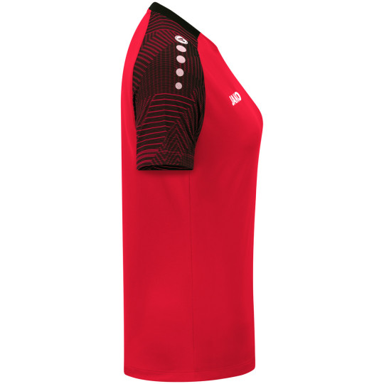 ESV Lok Wülknitz Damen T-Shirt rot/schwarz