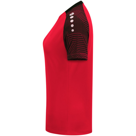 ESV Lok Wülknitz Damen T-Shirt rot/schwarz