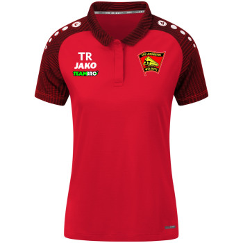 ESV Lok Wülknitz Damen Polo rot/schwarz