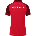 ESV Lok Wülknitz Damen Polo rot/schwarz