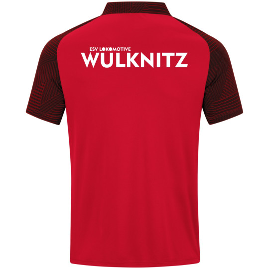 ESV Lok Wülknitz Herren Polo rot/schwarz