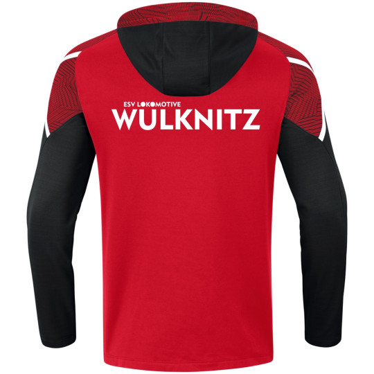 ESV Lok Wülknitz Herren Kaputzensweat rot/schwarz