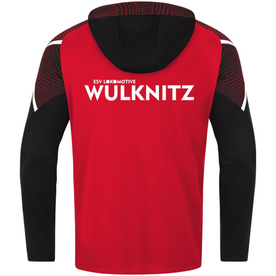 ESV Lok Wülknitz Herren Kapuzenjacke rot/schwarz