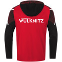 ESV Lok Wülknitz Herren Kapuzenjacke rot/schwarz