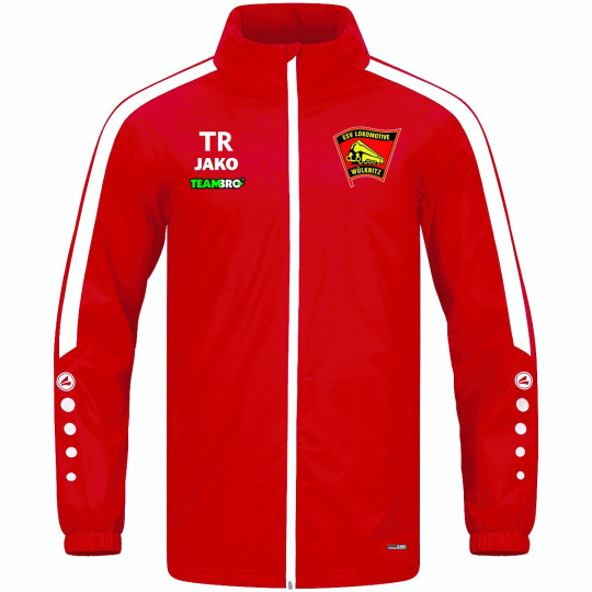 ESV Lok Wülknitz Herren Allwetterjacke rot ESV Lok Wülknitz Herren Allwetterjacke rot