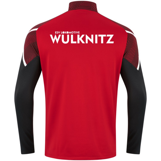 ESV Lok Wülknitz Kinder Ziptop rot/schwarz