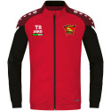 ESV Lok Wülknitz Kinder Polyesterjacke rot/schwarz
