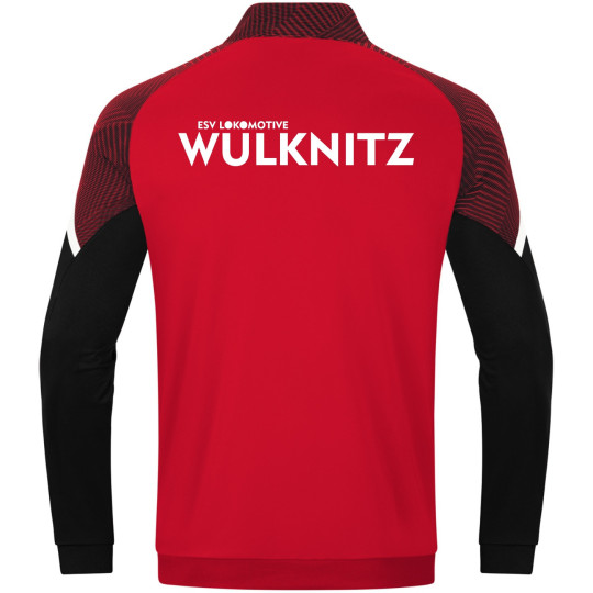 ESV Lok Wülknitz Kinder Polyesterjacke rot/schwarz