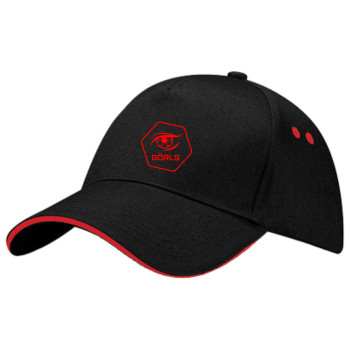 Görlitzer HC Basecap schwarz/rot