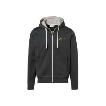 SKV Kapuzenjacke anthrazit/silber