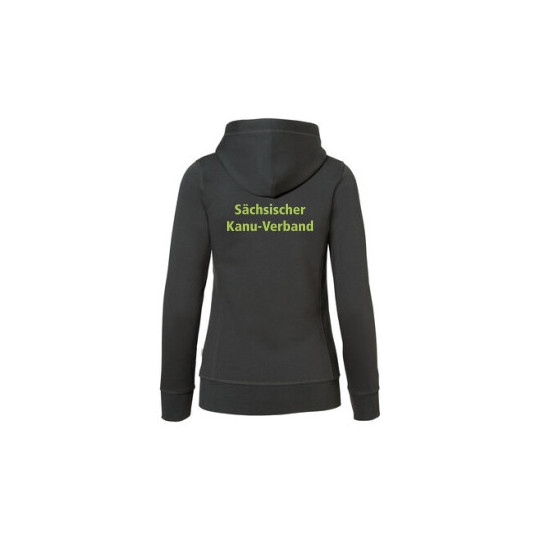 SKV Kapuzenjacke Damen anthrazit/silber