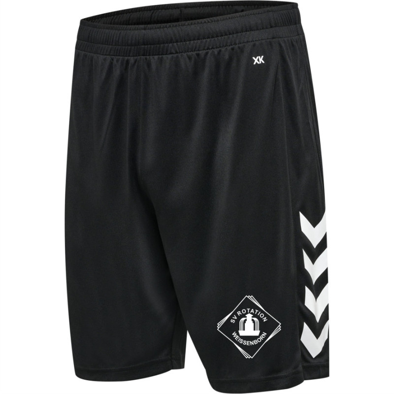 Rotation Weissenborn Herren Poly Shorts  schwarz