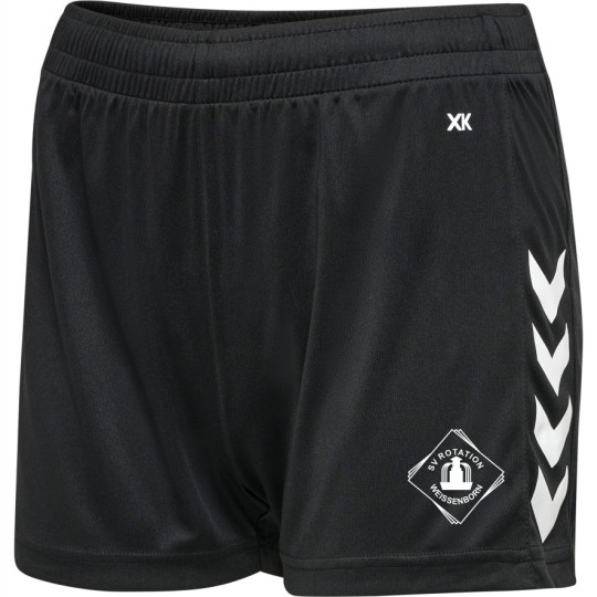 Rotation Weissenborn Damen Poly Shorts schwarz