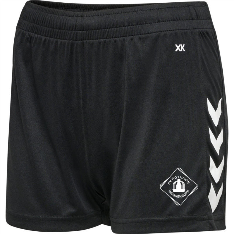 Rotation Weissenborn Damen Poly Shorts schwarz