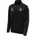 Rotation Weissenborn Herren Half Zip Poly Sweat schwarz