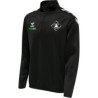 Rotation Weissenborn Herren Half Zip Poly Sweat schwarz