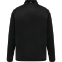 Rotation Weissenborn Herren Half Zip Poly Sweat schwarz